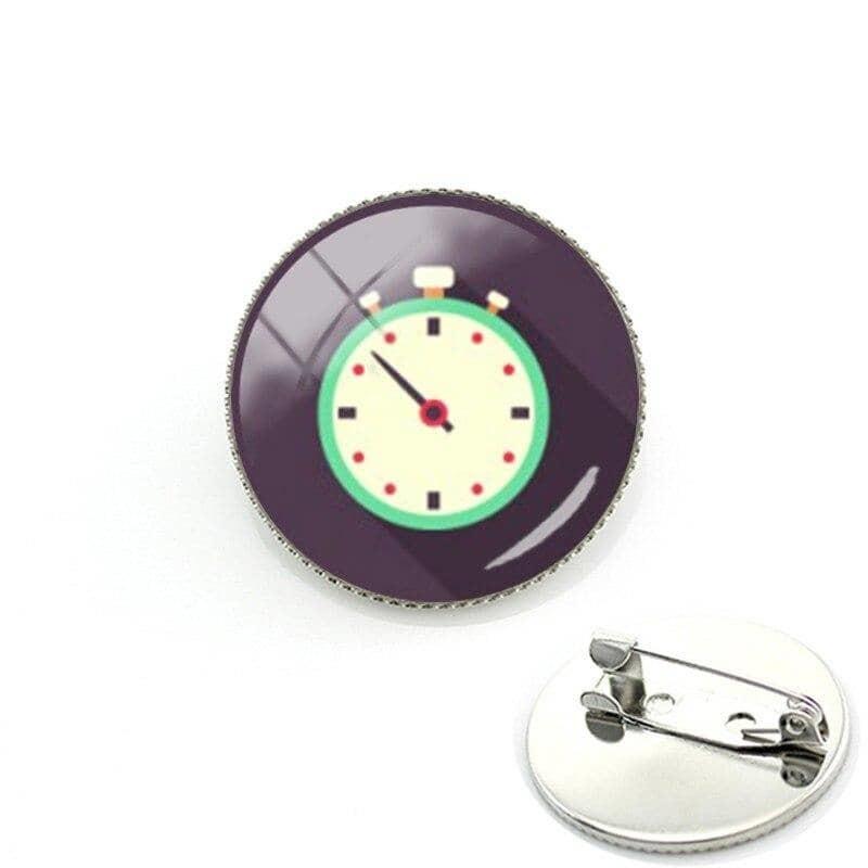 BADGE FITNESS - À ÉPINGLE RONDS