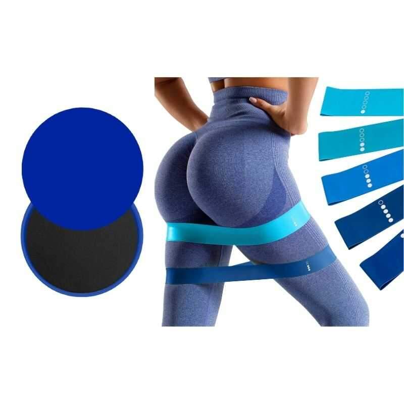 sliders-bleu-mini-bande-de-resistance-bleu-fessiers