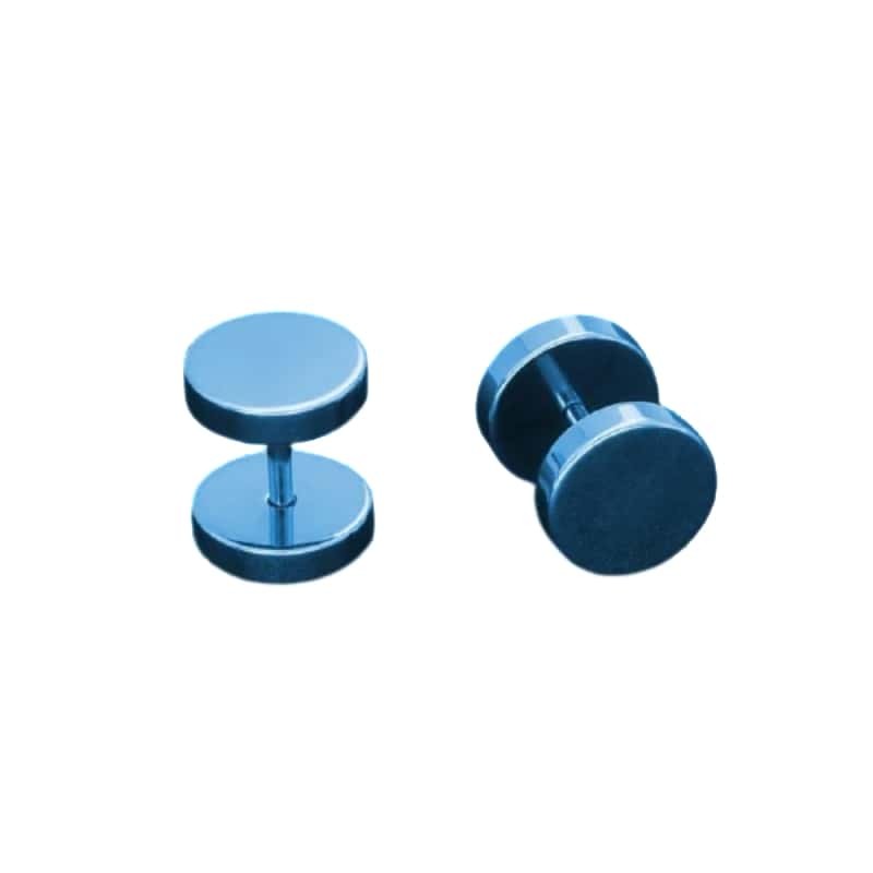 BOUCLE D’OREILLE FITNESS - FERMOIR À VIS 6 COULEURS