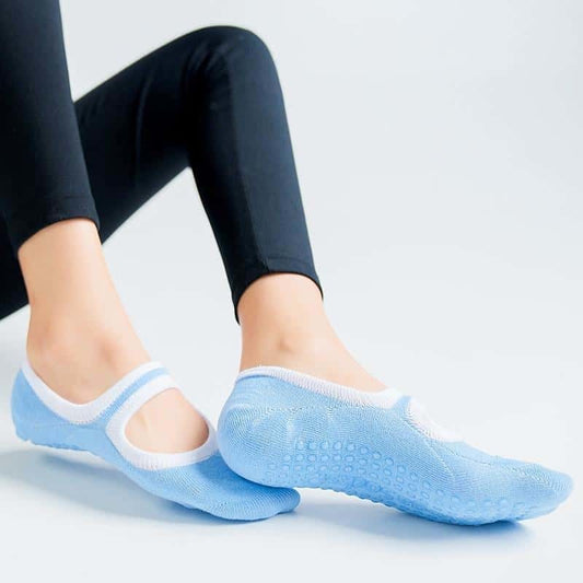 CHAUSSETTE - PILATES SOCKS BLANCHE
