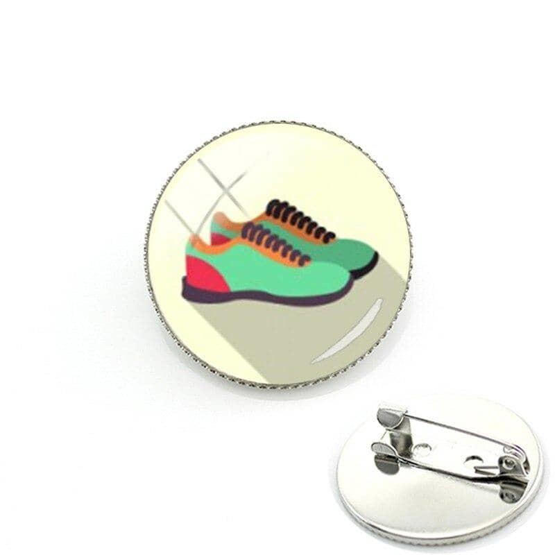 BADGE FITNESS - À ÉPINGLE RONDS