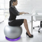 SUPPORT STABLE POUR SWISS BALL - Vignette | LE BOX DU FITNESS®