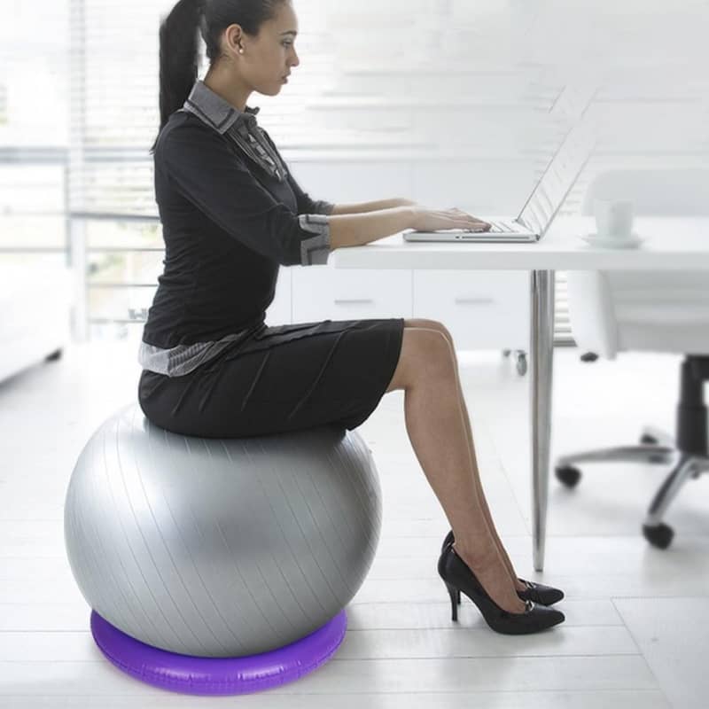 ACCESSOIRE FITNESS - SUPPORT POUR SWISS BALL