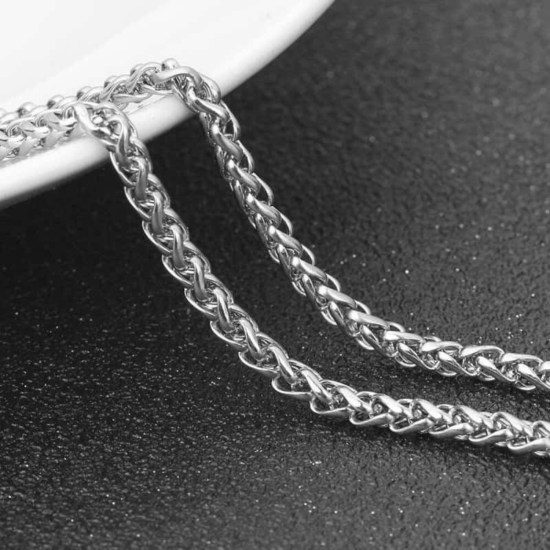 COLLIER FITNESS - BICEPS MUSCLÉ METAL