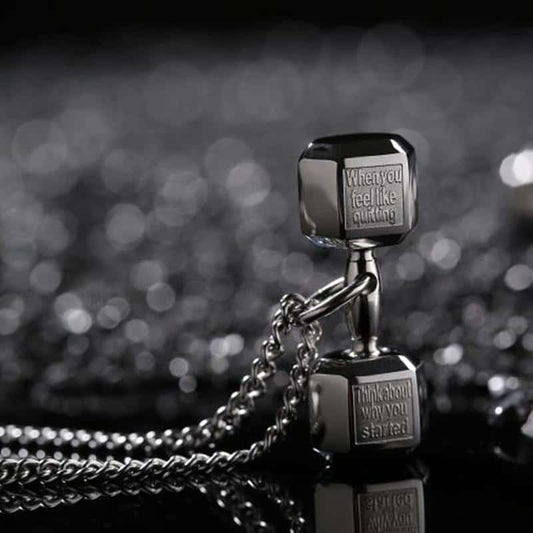 COLLIER FITNESS - DUMBBELL DISCRET INOXIDABLE