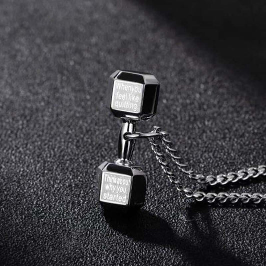 COLLIER FITNESS - DUMBBELL DISCRET INOXIDABLE