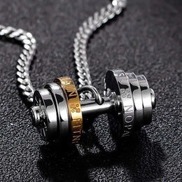 COLLIER FITNESS - DUMBBELL BICOLORE TRENDY