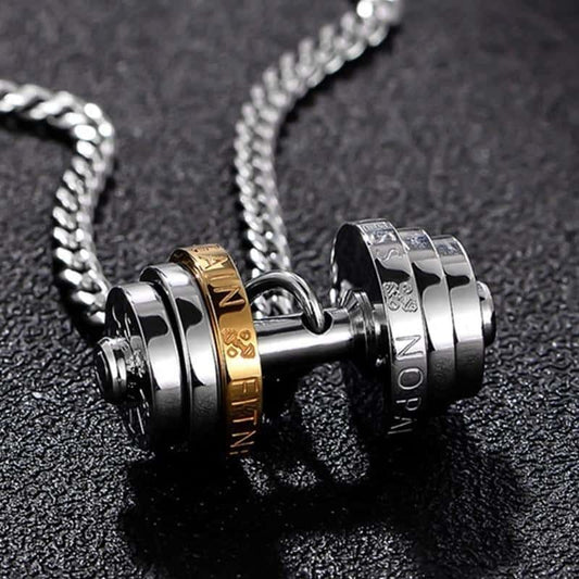 COLLIER FITNESS - DUMBBELL BICOLORE TRENDY