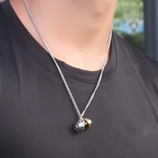 COLLIER FITNESS - DUMBBELL BICOLORE TRENDY