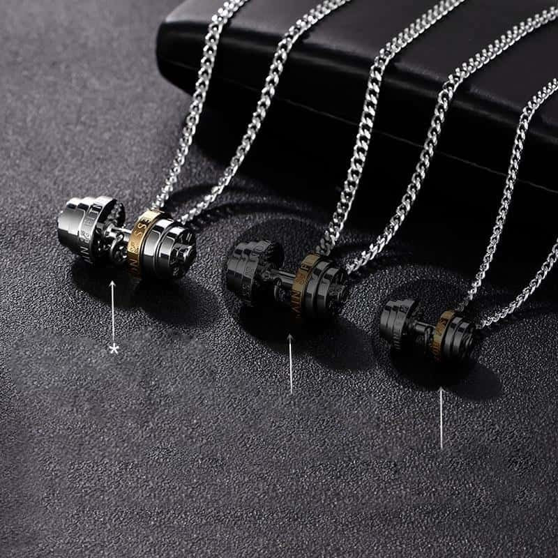 COLLIER FITNESS - DUMBBELL BICOLORE TRENDY
