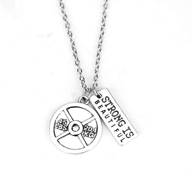 COLLIER FITNESS - PENDENTIF TRENDY POUR FEMME