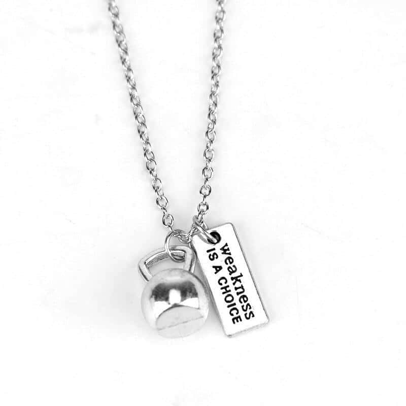 COLLIER FITNESS - PENDENTIF TRENDY POUR FEMME