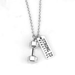 COLLIER FITNESS - PENDENTIF TRENDY POUR FEMME - Vignette | LE BOX DU FITNESS®