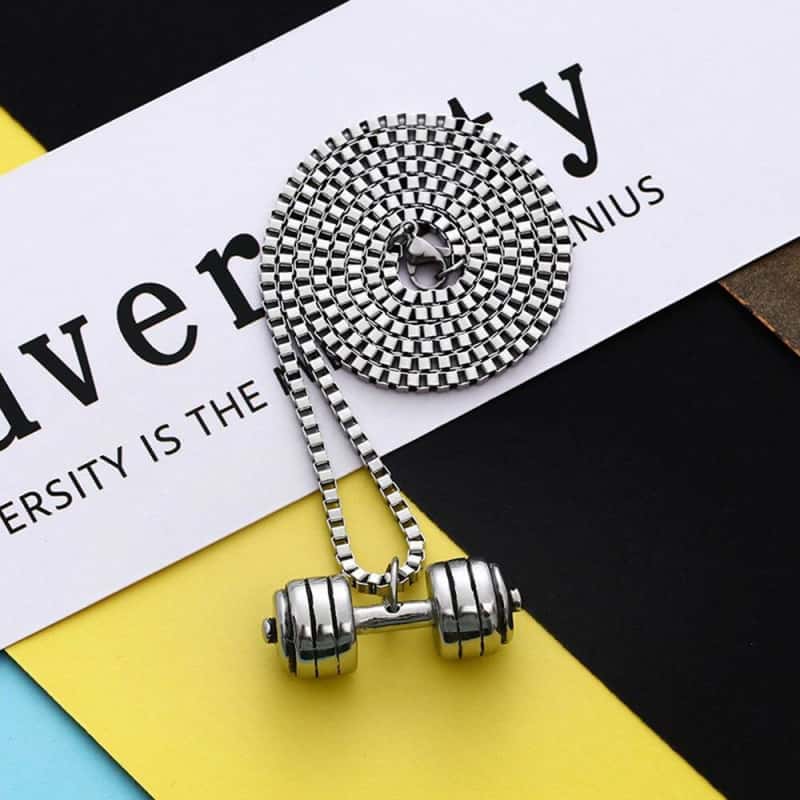 COLLIER FITNESS - SUPER HALTÈRE POIDS LIBRE TRENDY