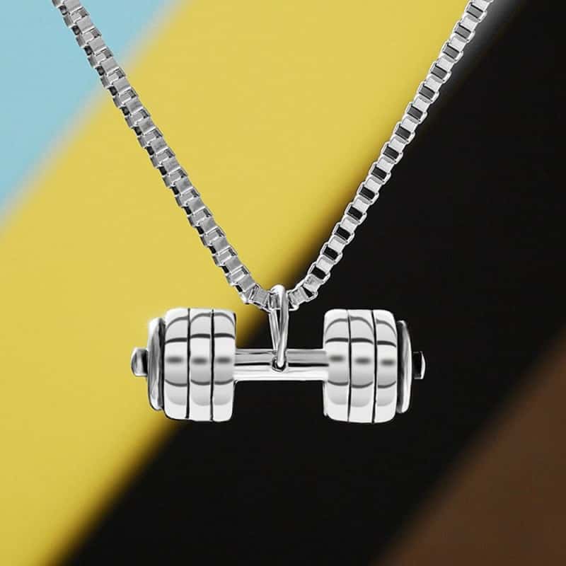 COLLIER FITNESS - SUPER HALTÈRE POIDS LIBRE TRENDY