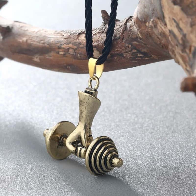 COLLIER FITNESS - TOUR DE COU HALTÈRE TRENDY
