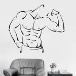 DECO MAISON - HOMME FITNESS POSING - Vignette | LE BOX DU FITNESS®