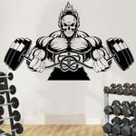 DÉCO MURALE -BODYBUILDER FITNESS BARBEL CRANE ENFLAME - Vignette | LE BOX DU FITNESS®