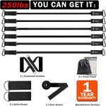 FITNESS EQUIPMENT - BLACK FITNESS ELASTIC 115kg  - Vignette | LE BOX DU FITNESS®