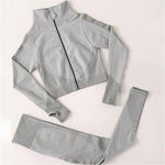 TENUE DE SPORT - ENSEMBLE FITNESS LEGGING TAILLE HAUTE - Vignette | LE BOX DU FITNESS®